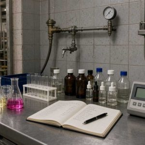 Лабораторный контроль воды и журнал ВХР в котельной